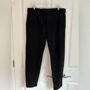 James Perse Sweatpants Joggers thick brushed cotton french terry size Large 3